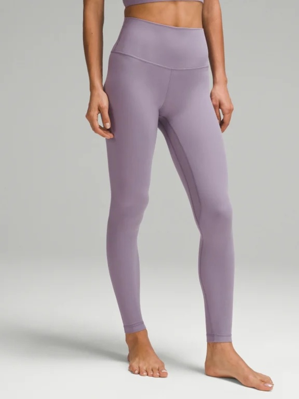 Lululemon align leggings 28” purple ash size 4